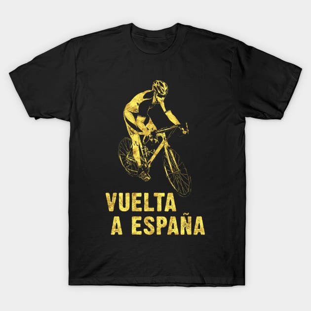 Vuelta a Espana Pro Cycling World Tour For The Cycling Fans T-Shirt by Naumovski